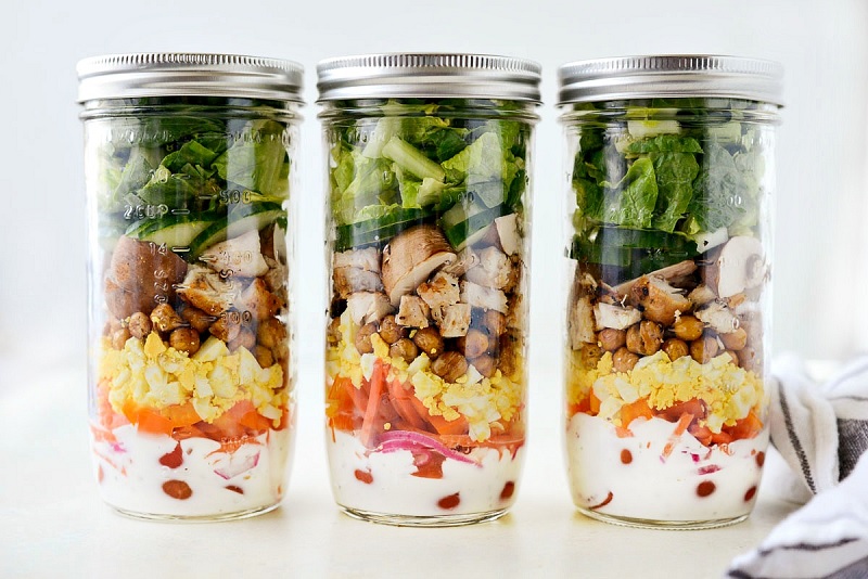 4 Healthy and Delicious Salad Jar Recipes for Lunch Menu Ideas 